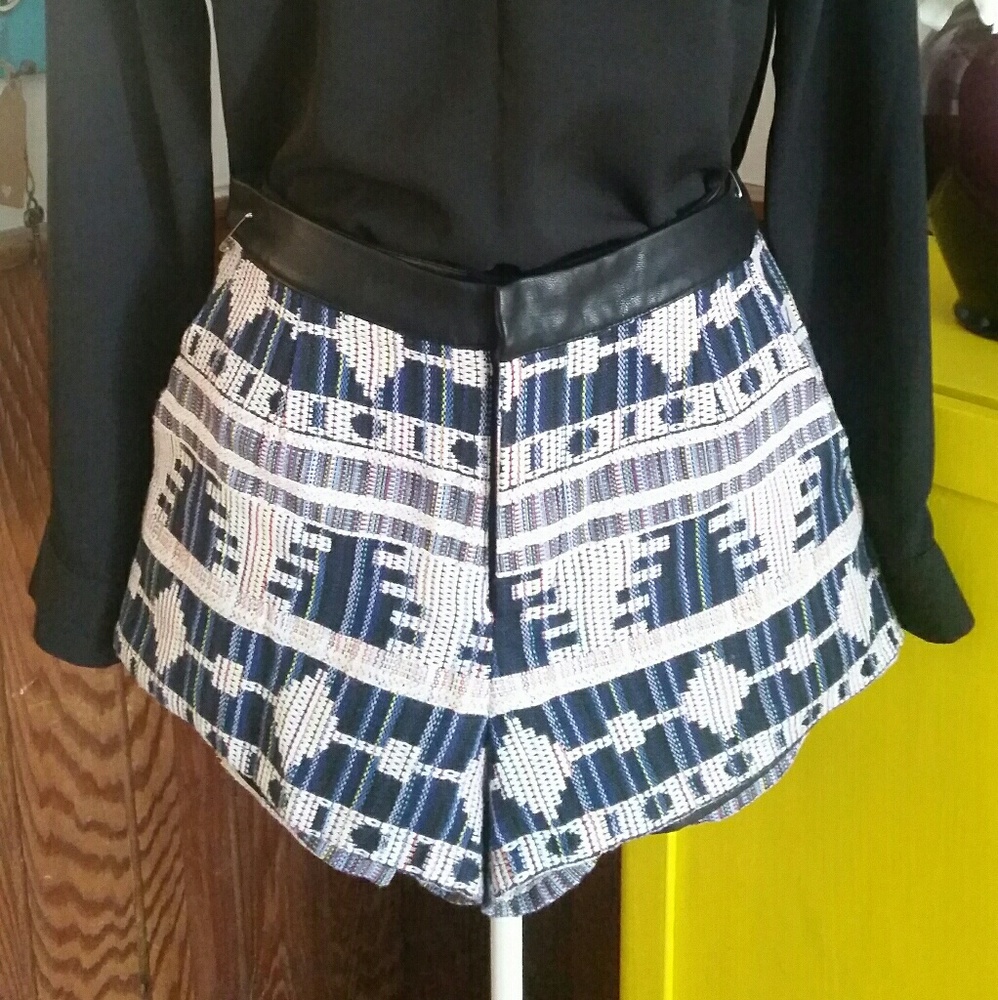 Tribal Print Shorts